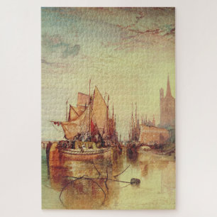 Ankunft eines Packet Boats durch Joseph Turner Puzzle