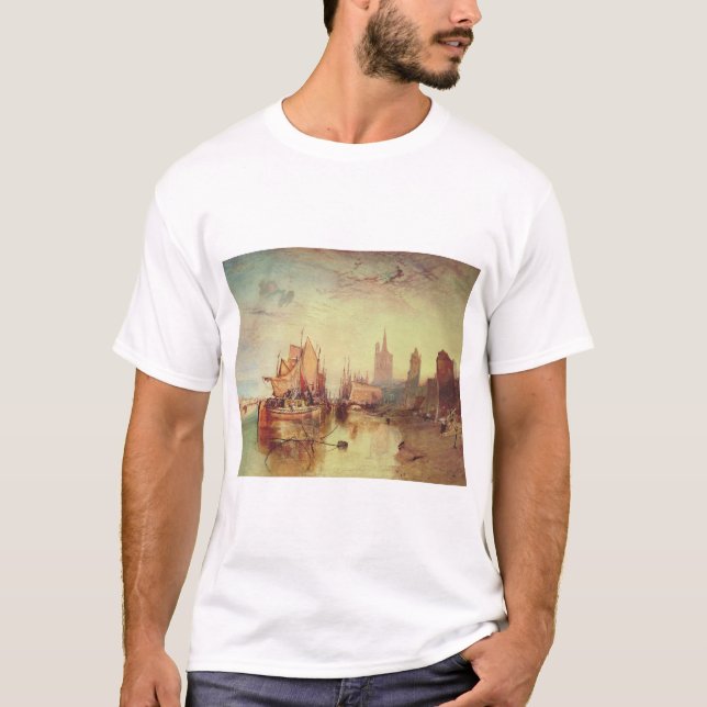 Ankunft eines Packet Boats durch Joseph Turner T-Shirt (Vorderseite)