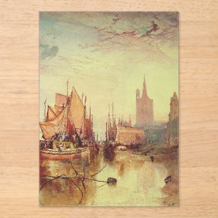 Ankunft eines Paketbootes von Joseph Turner Acryleinladungen