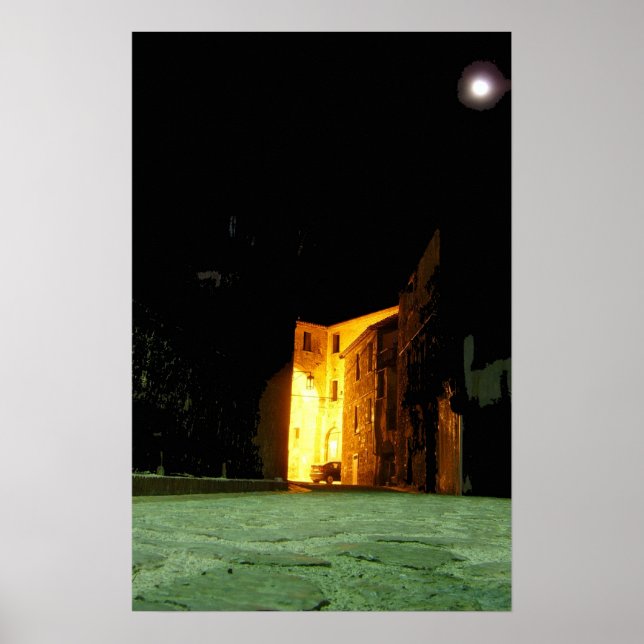 Ankunft eines Zuges Poster (Vorne)