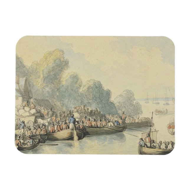 Ankunft in Southampton am 20. Juni nach Lord Magnet (Horizontal)