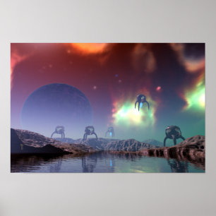 Ankunft Version 5.0 (18" x 12") Art Print Poster