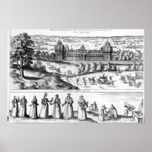 Ankunft von Königin Elizabeth I. Poster