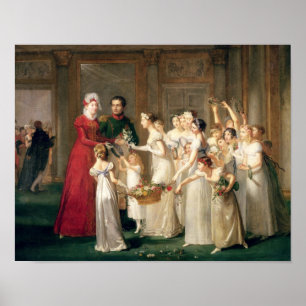 Ankunft von Marie-Louise De Habsburger-Lothringen Poster