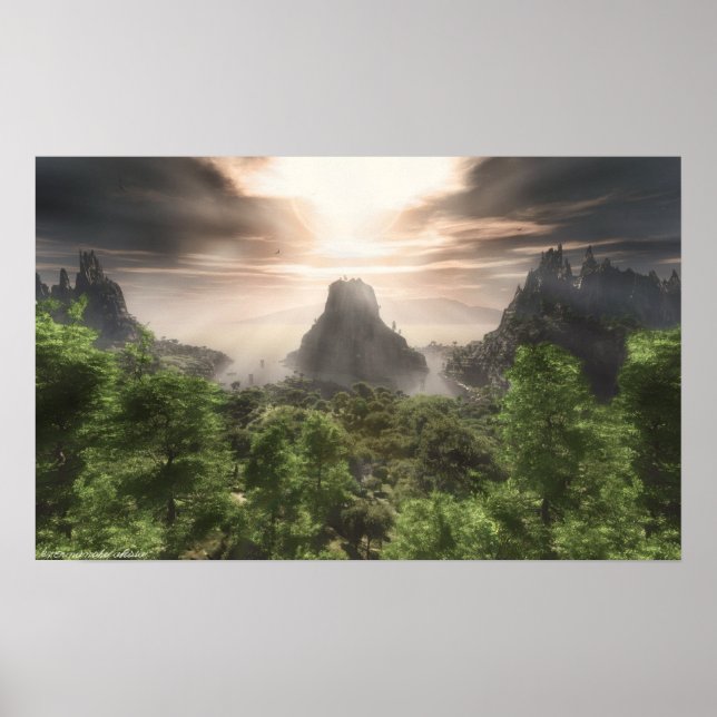 Ankunftsdruck Poster (Vorne)