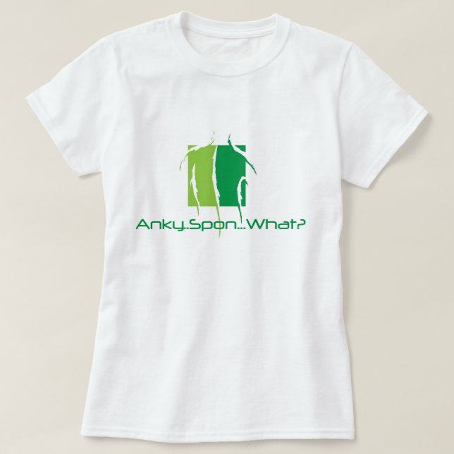 Anky. Spon… was? T-Shirt (Design vorne)