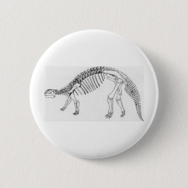 Ankylosaurus Button (Vorderseite)