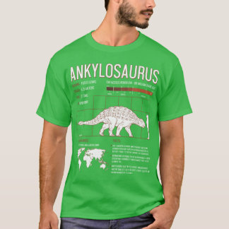 Ankylosaurus Dinosaur Fakten Männer Frauen Wissens T-Shirt