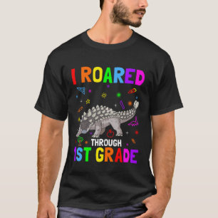 Ankylosaurus Dinosaur Prähistorisches Fossil Wisse T-Shirt