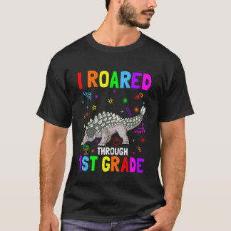 Ankylosaurus Dinosaur Prähistorisches Fossil Wisse T-Shirt
