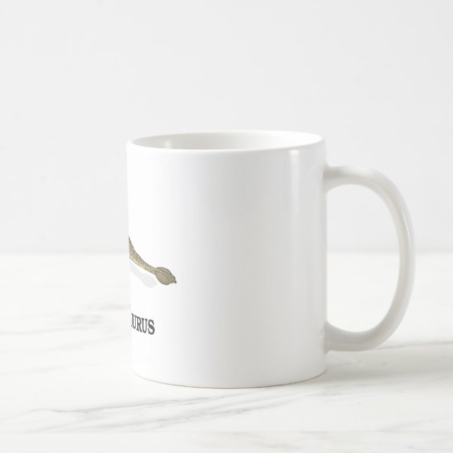 Ankylosaurus (fixierter Eidechsen-Dinosaurier) Kaffeetasse (Rechts)