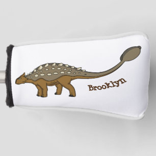 Ankylosaurus gepanzerte Dinosaurier-Abbildung Golf Headcover