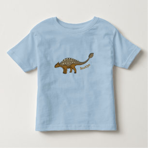Ankylosaurus gepanzerte Dinosaurier-Abbildung Kleinkind T-shirt