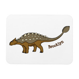 Ankylosaurus gepanzerte Dinosaurier-Abbildung Magnet