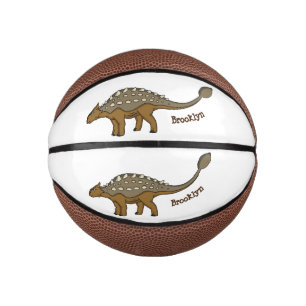 Ankylosaurus gepanzerte Dinosaurier-Abbildung Mini Basketball