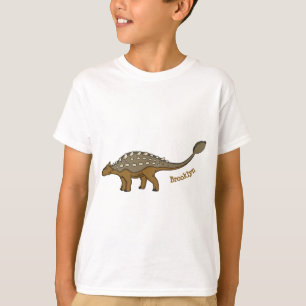 Ankylosaurus gepanzerte Dinosaurier-Abbildung T-Shirt