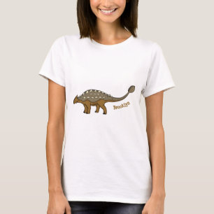Ankylosaurus gepanzerte Dinosaurier-Abbildung T-Shirt