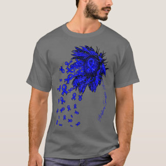 Ankylosing Spondylitis Awareness Sunflower Band T-Shirt