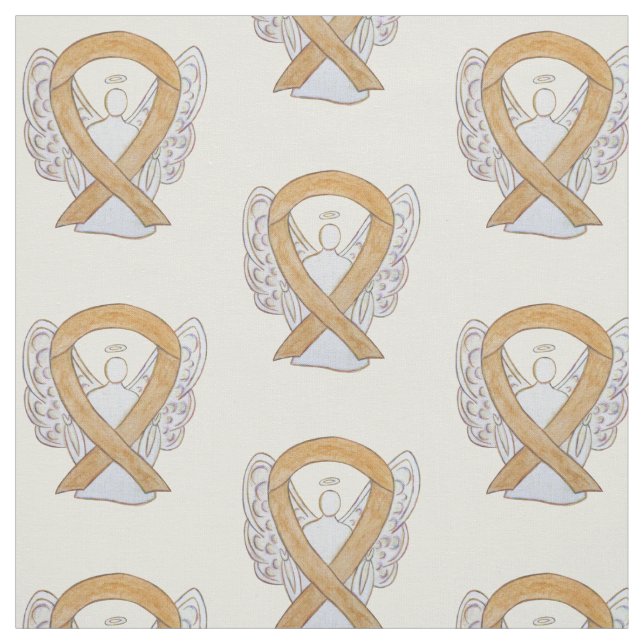 Anlage "Amber Awareness Ribbon Angel" Stoff (Muster)