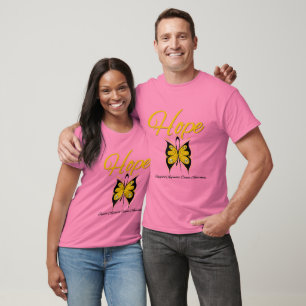 Anlage Cancer Hope Butterfly T-Shirt