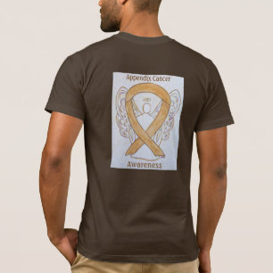 Anlage Krebsbewusstsein Amber Ribbon Angel T-Shirt