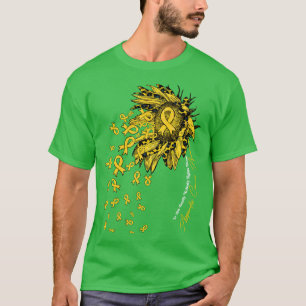 Anlage Sensibilisierungssonnenblume niemand kämpft T-Shirt