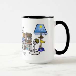 Anlage stellt die Schinken-Kaffee-Tasse her Tasse