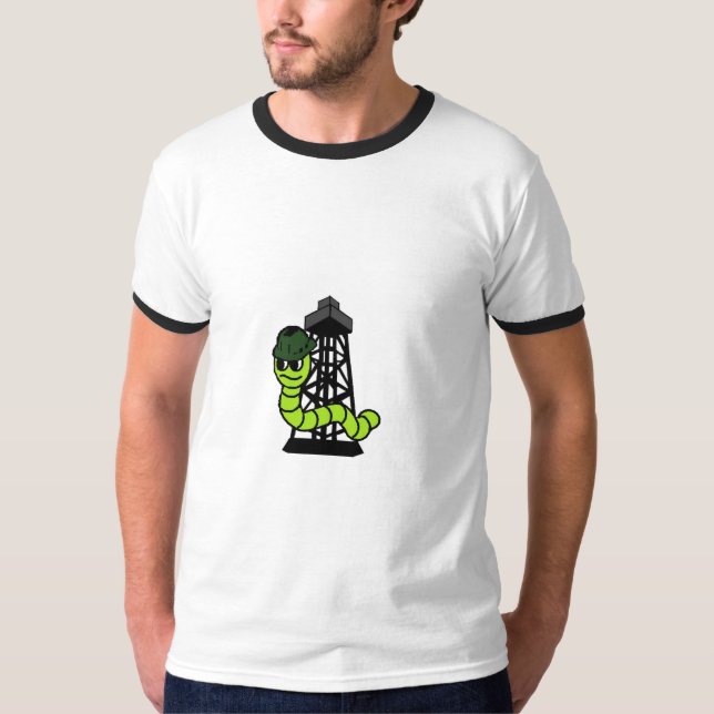 Anlage-Wurm-T - Shirt (Vorderseite)