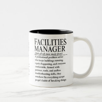 Anlagenmanager Zweifarbige Tasse