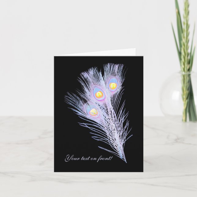 Anlass-kundenspezifischer Gruß danken Ihnen zu Karte (Vorderseite)