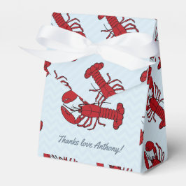 Anlässlich Lobster Boil danke Gast Geschenkschachtel