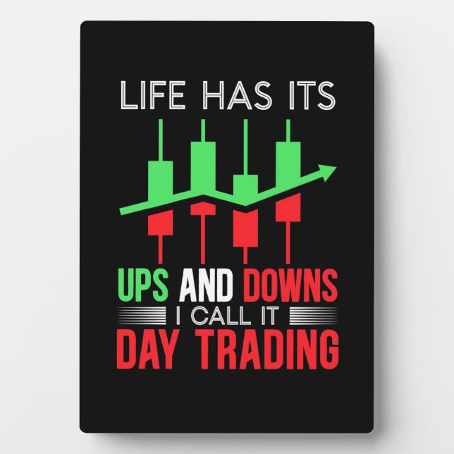 Anleger, den ich "IT Day Trading" nenne Fotoplatte (Vorderseite)