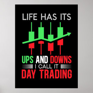 Anleger, den ich "IT Day Trading" nenne Poster