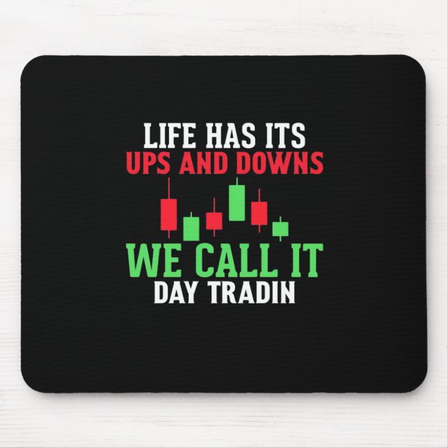 Anleger, den wir "IT Day Trading" nennen Mousepad (Vorne)
