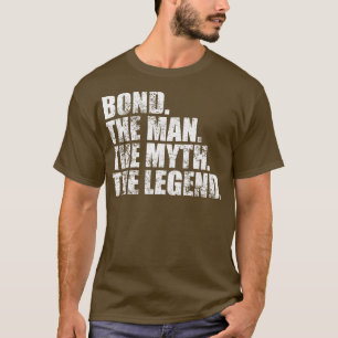 Anleihe-Nachname Anleihe Name Anleihe Nachname B T-Shirt