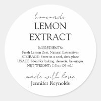 Anleitung für den hausgemachten Lemon Extract