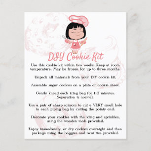 Anleitung für Pink Lady Bakery DIY-Keks-Set