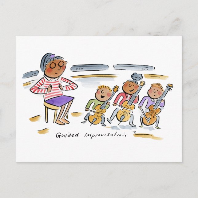 Anleitung Postkarte (Vorderseite)