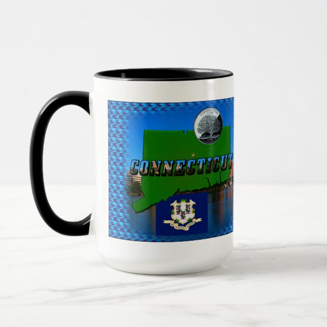 Anleitung, Text, Imitate Quarter, Flag Landschaft Tasse (Links)