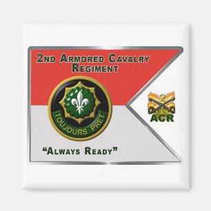 Anleitung zum Armored Cavalry Regiment Magnet
