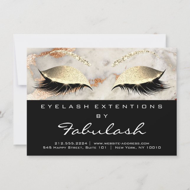 Anleitung zur Lash-Verlängerung nach der Pflege Ku (Vorderseite)