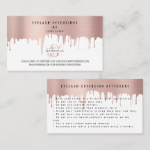 Anleitung zur Nachsorge Rose Pink Gold Tropfen