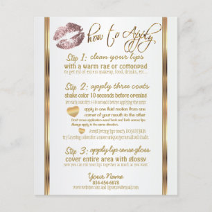 Anleitung zur Rose Glitzer Lip 2 Flyer
