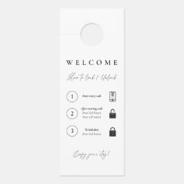 Anleitung zur Türsperre/Entsperrung Türanhänger