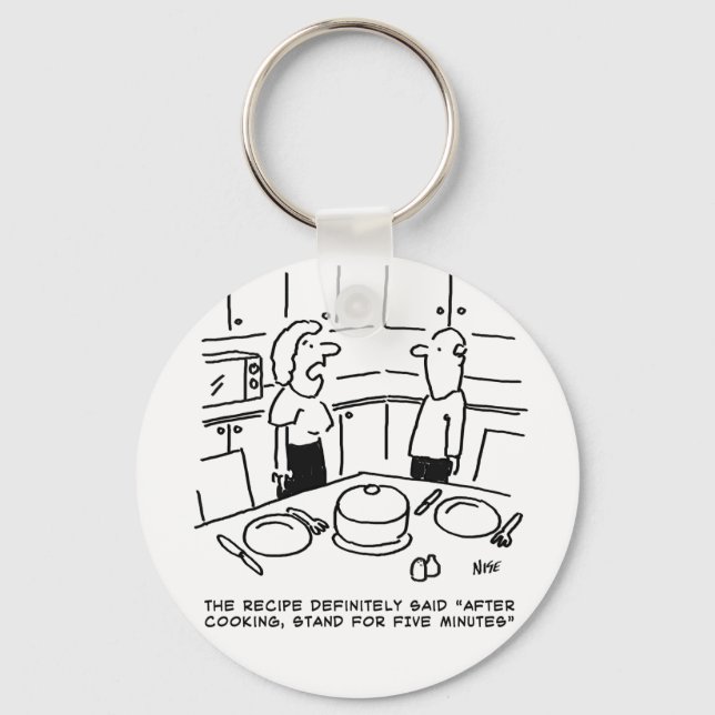 Anleitung zur Zubereitung von Rezept nach Kochen i Schlüsselanhänger (Vorderseite)