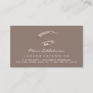 Anleitungen für die Nachsorge Lash Rose Eye Logo  Visitenkarte
