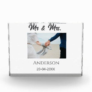 Anm & Frau geben Sie den Familiennamen Datum Jahr Fotoblock