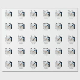 Anm & Frau geben Sie den Familiennamen Datum Jahr  Geschenkpapier