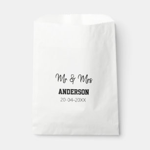 Anm & Frau geben Sie den Familiennamen Datum Jahr Geschenktütchen