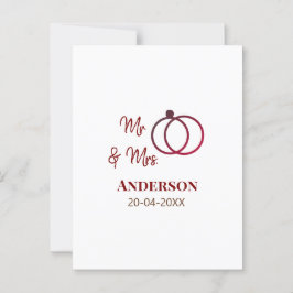 Anm & Frau geben Sie den Familiennamen Datum Jahr  Postkarte